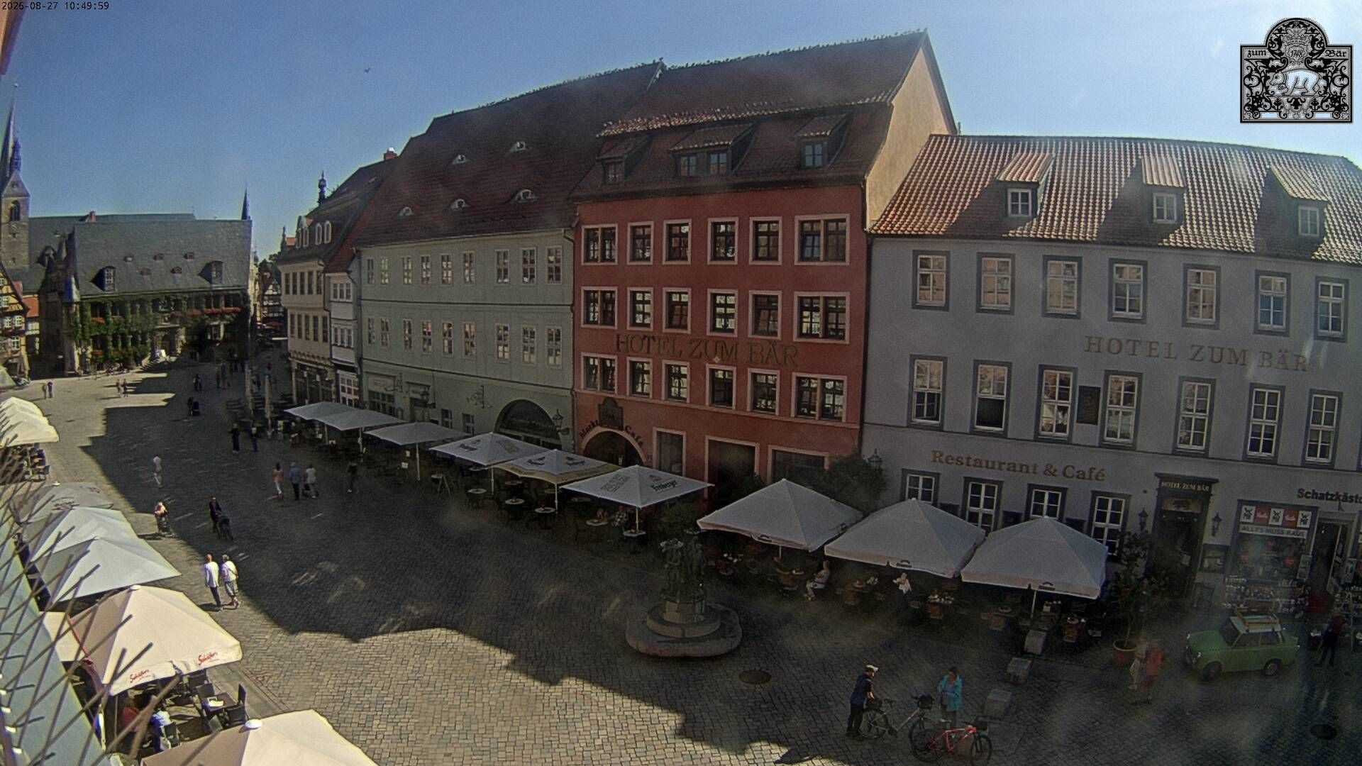 Quedlinburg: Hotel Zum Bär und Marktplatz