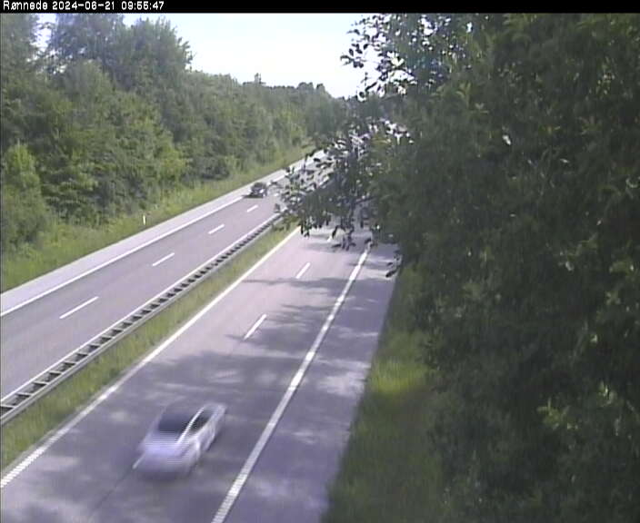 Webcam Everdrup: Traffic E47, Rønnede