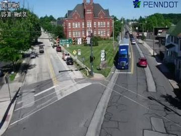 Gettysburg: US 30 @ WEST ST
