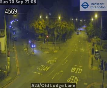 Sutton: A23/Old Lodge Lane