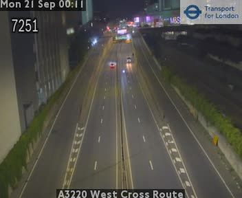Acton: A3220 West Cross Route