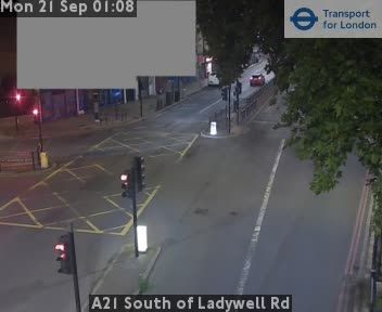 London: A21 South of Ladywell Rd
