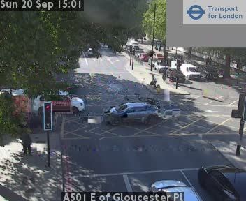 London: A501 E of Gloucester Pl