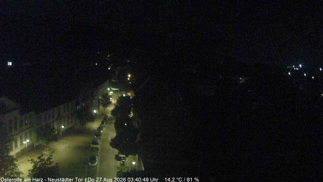 Webcam Osterode am Harz: Neustädter Tor