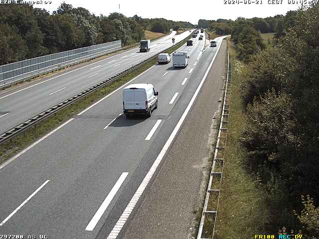 Webcam Langeskov: E20 Langeskov Ø