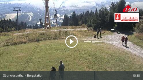 Webcam Oberwiesenthal: View towards Oberwiesenthal