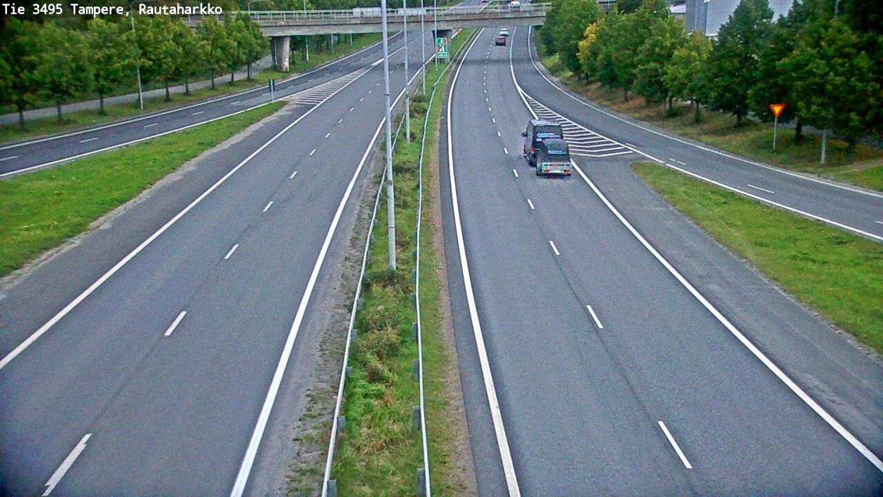 Tampere: Tie 3495 - Rautaharkko - Tampereelle