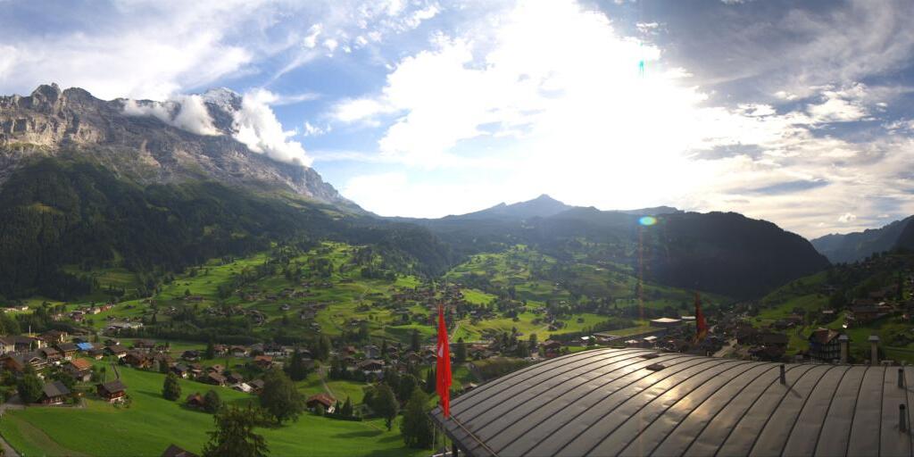 Webcam Grindelwald: roundshot 360° Panorama Belvedere