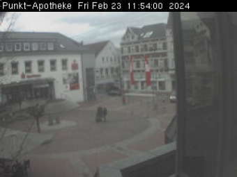Webcam Bünde: Tönnies-Wellensiek-Platz