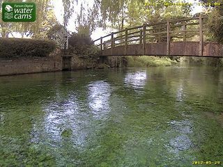 Webcam Whitchurch: River Test at Whitchurch