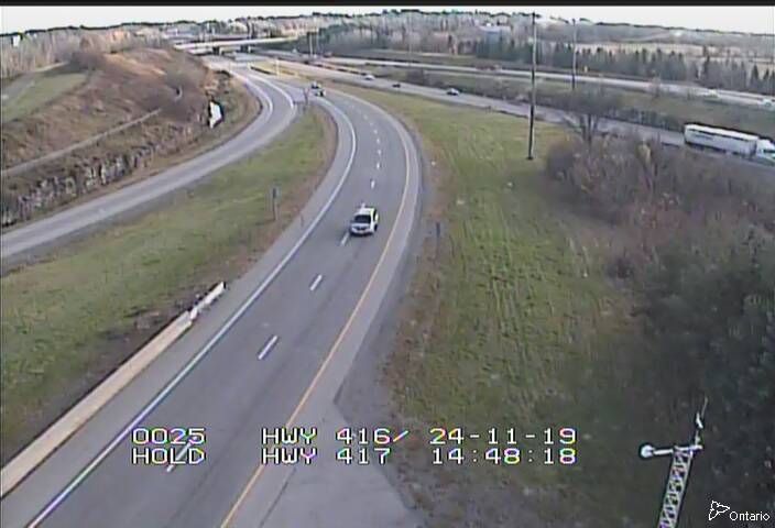 Nepean: HWY 416 NB RAMP TO HWY 417 EAST