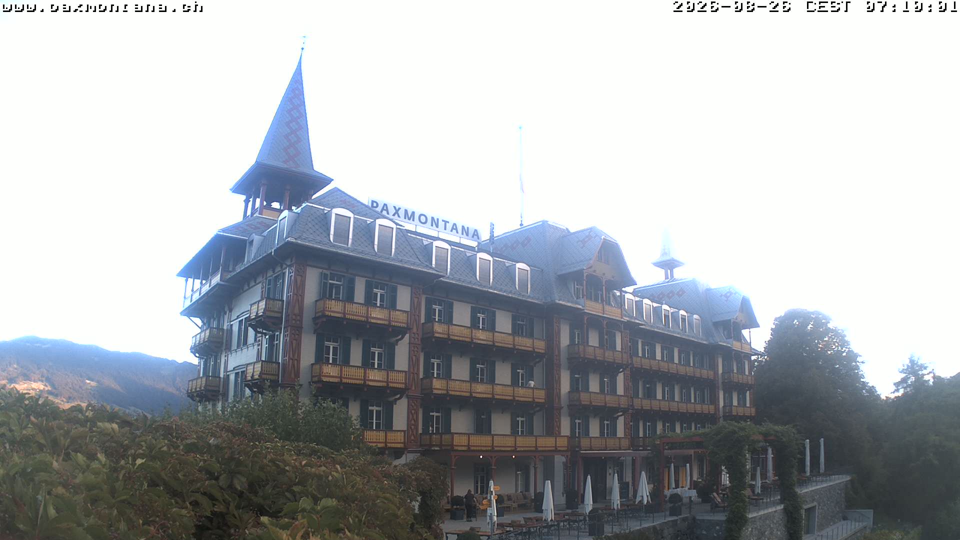 Webcam Flüeli-Ranft: Hotel Paxmontana
