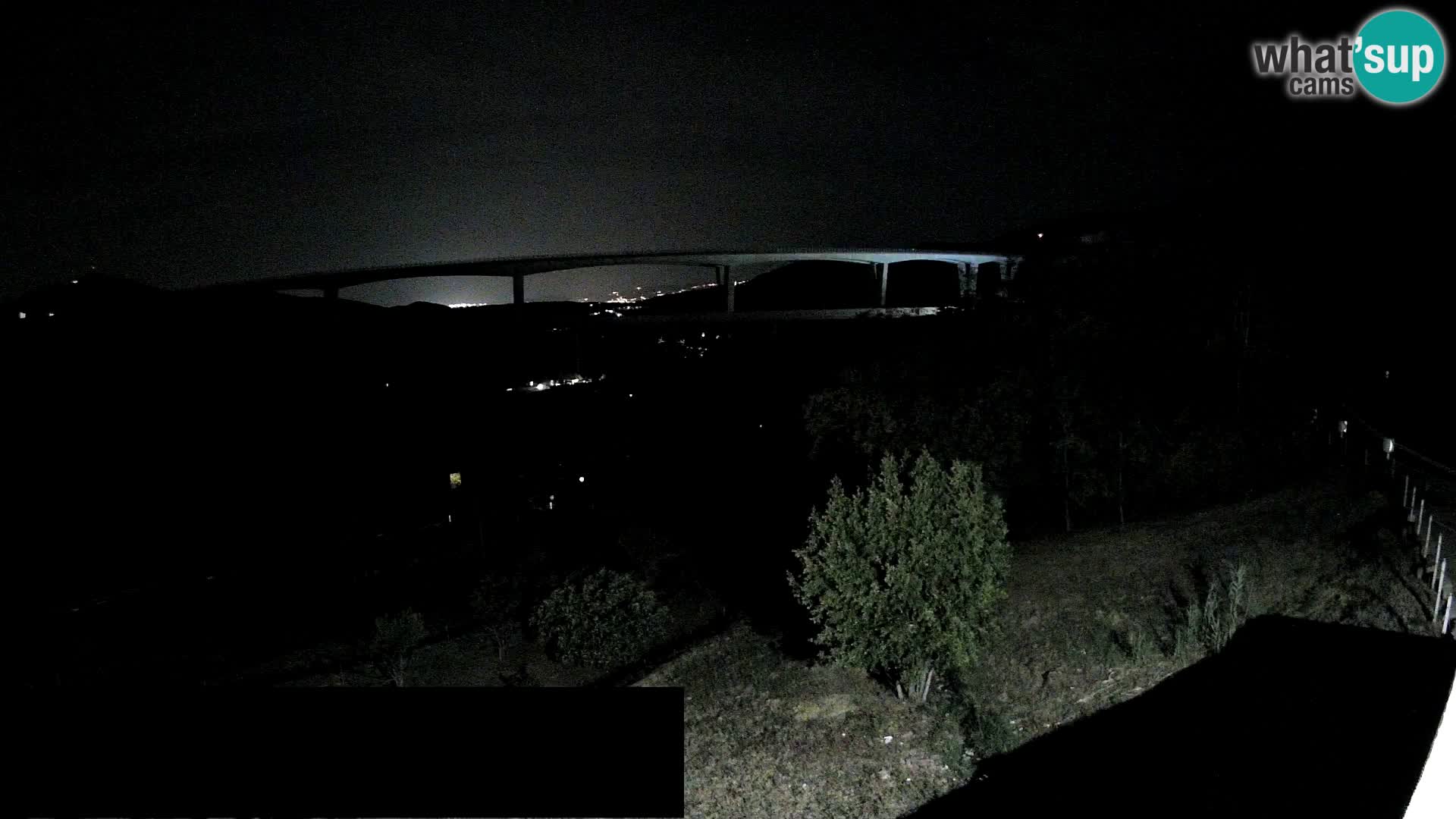 Webcam Črni Kal: Črni Kal Viaduct