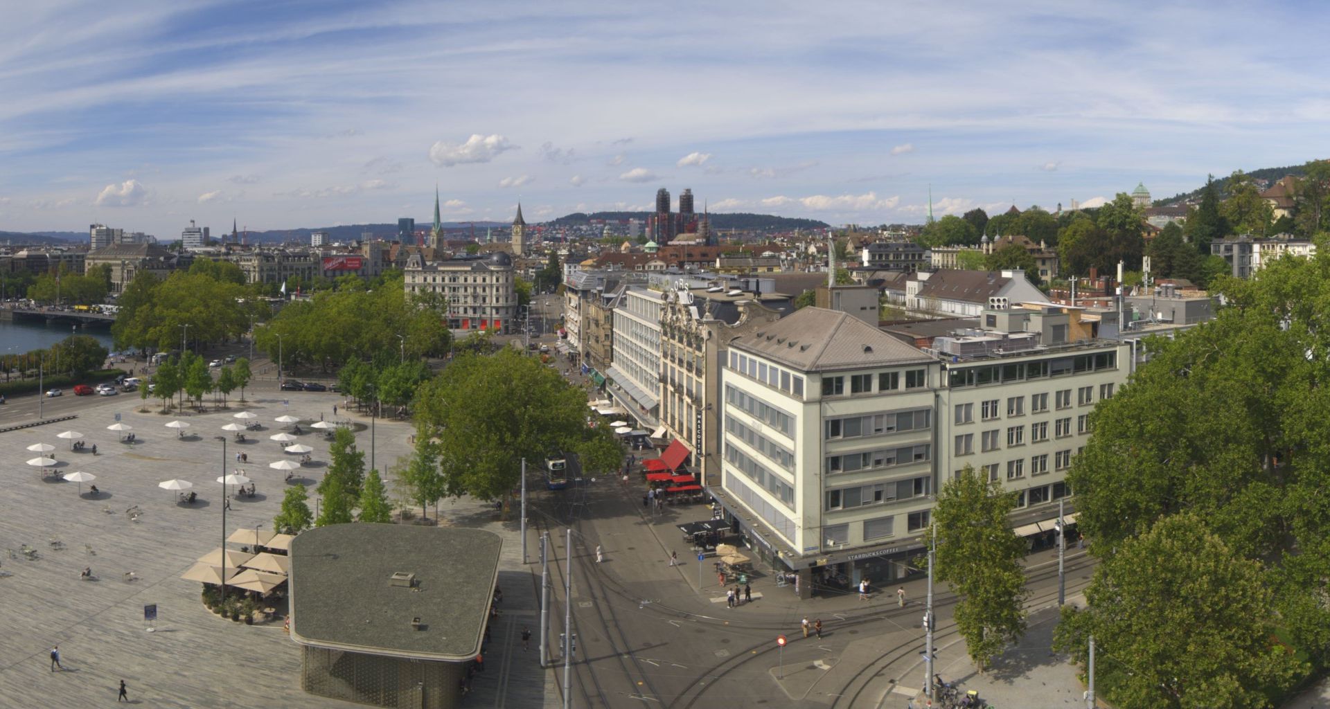 Hochschulen: Sechseläutenplatz - Stadelhoferplatz - Bellevueplatz