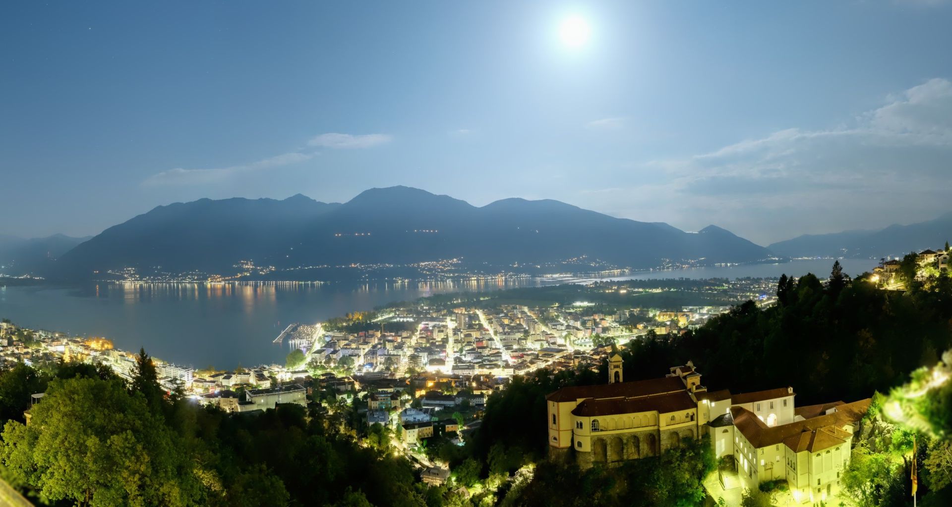 Orselina: Madonna del Sasso - Ascona Locarno