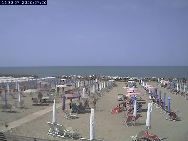 Webcam Marina di Pisa: Bagno Gioiello