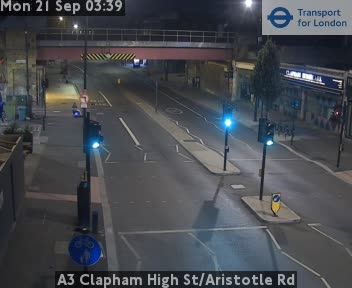 London: A3 Clapham High St/Aristotle Rd