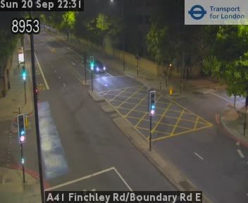 London: A41 Finchley Rd/Boundary Rd E