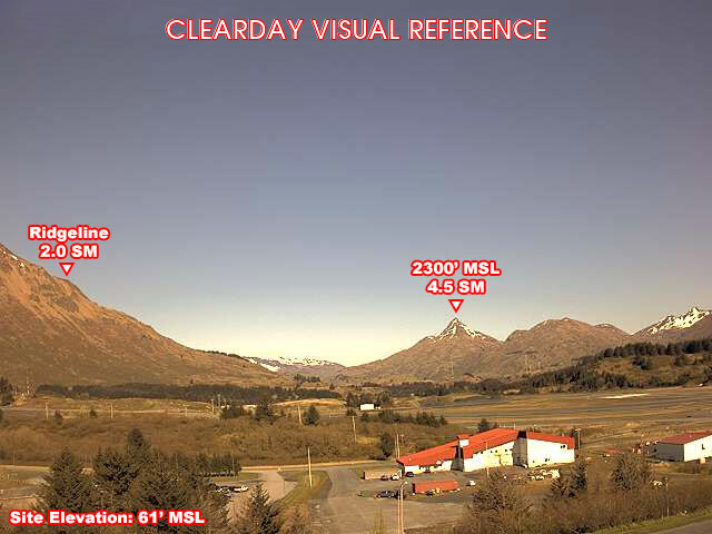 Webcam Kodiak, Alaska: Kodiak Airfield (PADQ), View in NorthWestern Direction