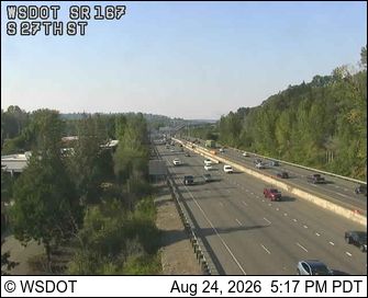 Renton: SR 167 at MP 25.3: S 27th Pl
