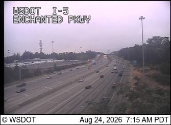 Pacific: I-5 at MP 141.2: Enchanted Pkwy