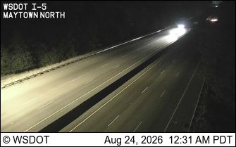 Olympia: I-5 at MP 96: Maytown North