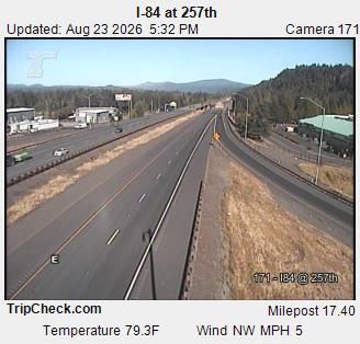 Sandy: I-84 at 257th