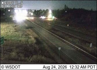 Bellingham: I-5 at MP 260.1: Slater Rd
