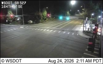 Mill Creek: SR 527 at MP 6.6: 164th St SE