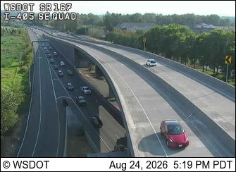 Renton: SR 167 at MP 26.1: I-405, SE Quad