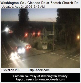 North Plains: Washington Co - Glencoe Rd at Scotch Church Rd