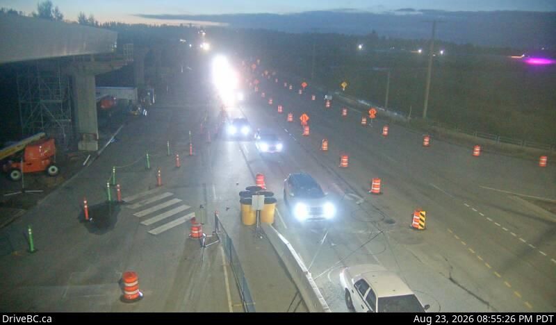 Surrey › North-West: Hwy 15 at Fraser Hwy (1A) looking north-west on Fraser Hwy