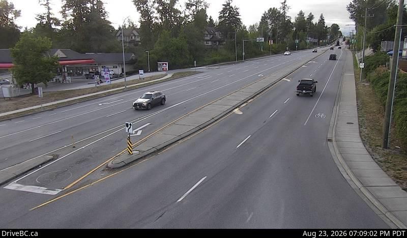 Haney › South: Eastbound on Lougheed Highway at Kanaka Way - Bypass