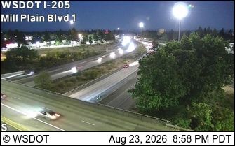 Ellsworth: I-205 at MP 28.3: Mill Plain Blvd Camera