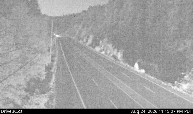 Langford › West: Hwy 14, between - and Sooke near Suyer Rd, looking west