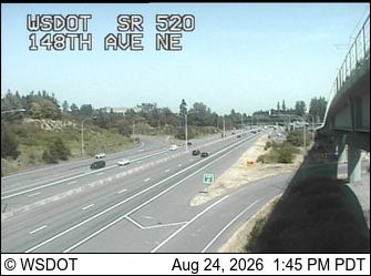Bellevue: SR 520 at MP 9.1: 148th Ave NE