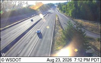 Fisher › West: SR 14 at MP 8.5: 164th Ave