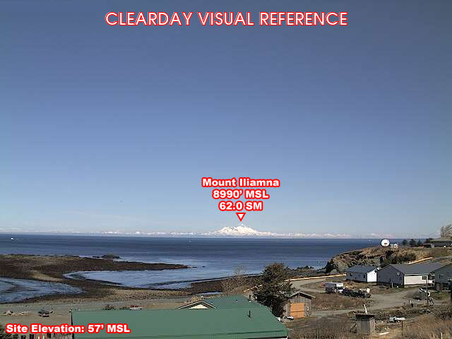 Webcam Nanwalek, Alaska: Nanwalek Airfield, View in NorthWestern Direction