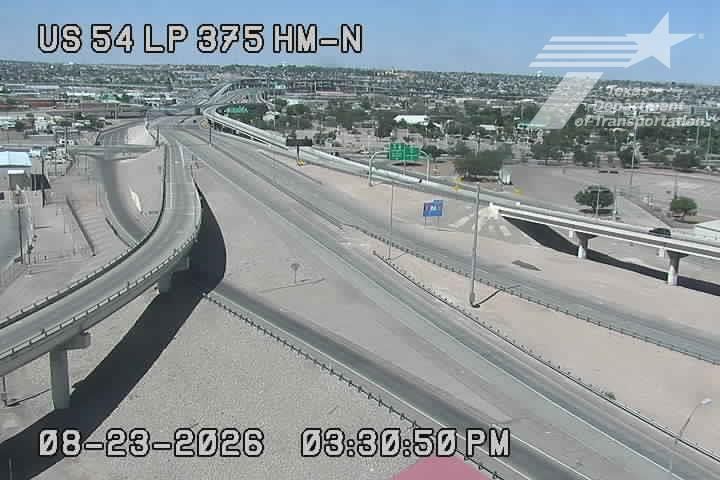 El Paso › North: US-54 @ LP-375 HM N