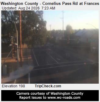 Hillsboro: Washington County - Cornelius Pass Rd at Frances St