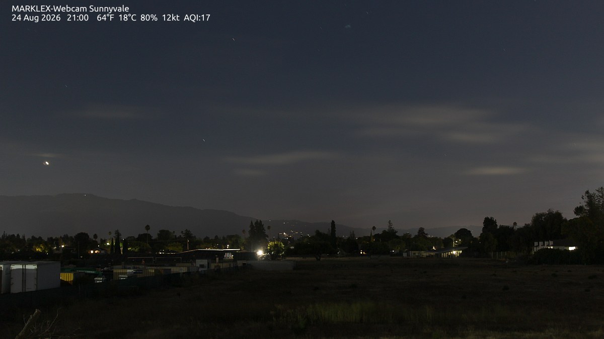Sunnyvale, California - Webcam Galore