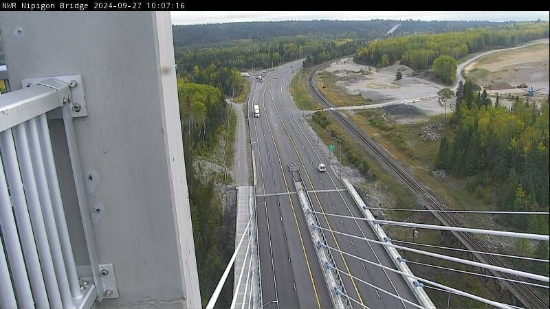 Nipigon Township: Highway 17 near Nipigon River Bridge