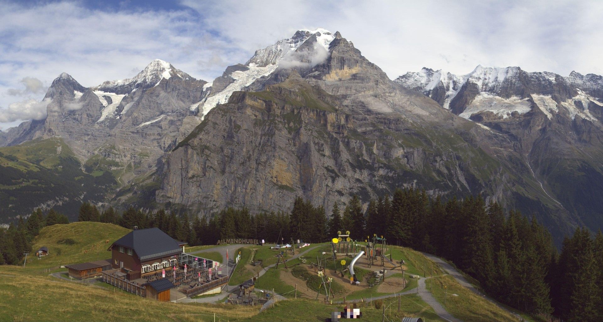 Allmihubel: Schilthorn - Jungfrau - Mönch - Eiger