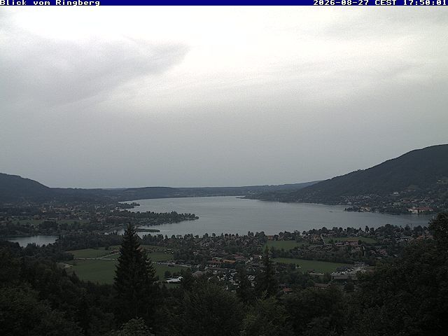 Kreuth: Blick auf den Tegernsee