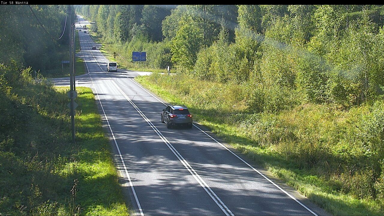 Mantta-Vilppula: Tie 58 Mänttä - Orivedelle