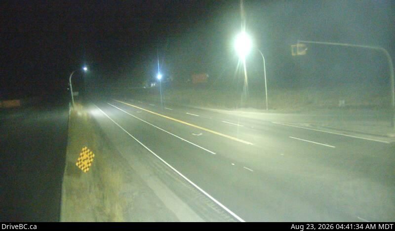 Elko › East: Hwy 3, about 1 km west of - at Hwy 93 junction, looking east