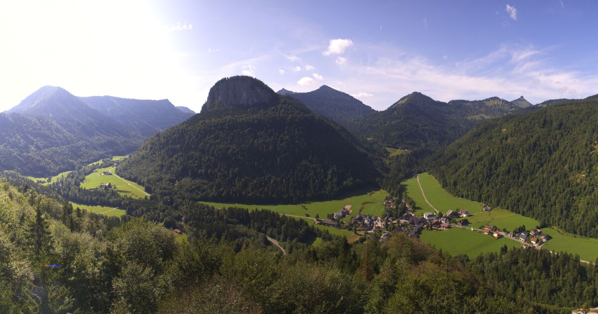 Webcam Hintersee: PANOMAX Hintersee Sonnberg