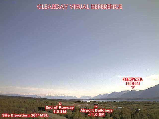 Webcam Nondalton, Alaska: Nondalton Airfield, View in NorthEastern Direction