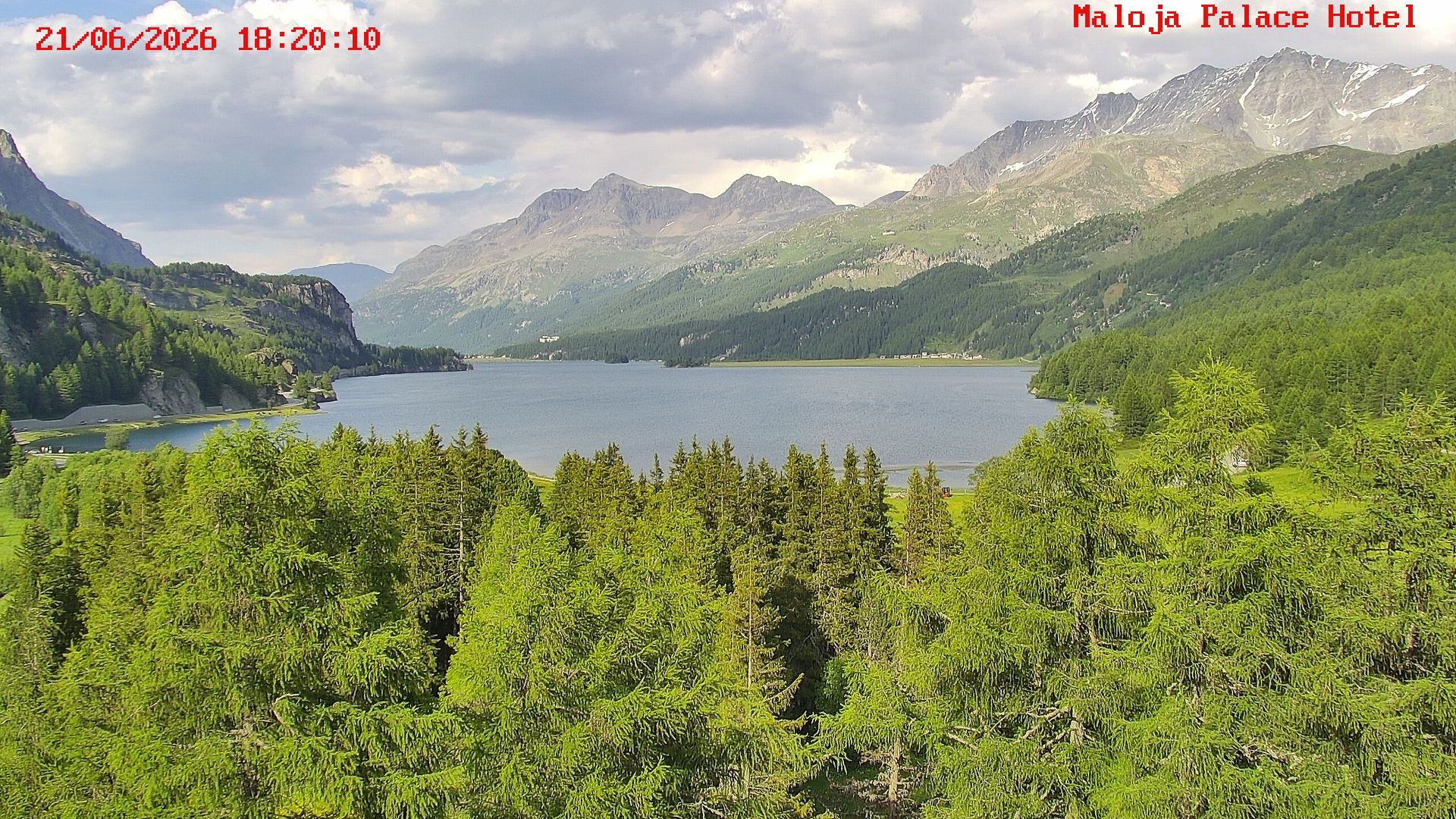 Bregaglia: Lake Sils - Engadin St. Moritz