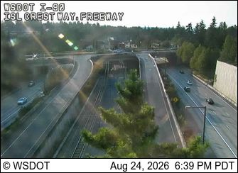 Beaumont: I-90 at MP 7.1: Island Crest Way